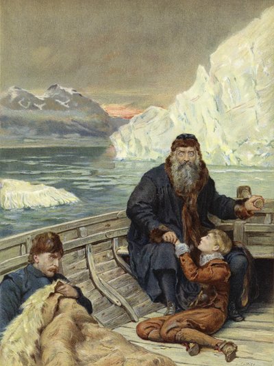 Die letzte Reise von Henry Hudson von John Collier