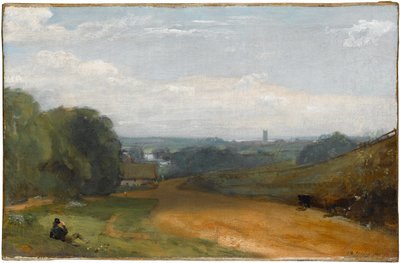 Blick auf Dedham von Gun Hill von John Constable