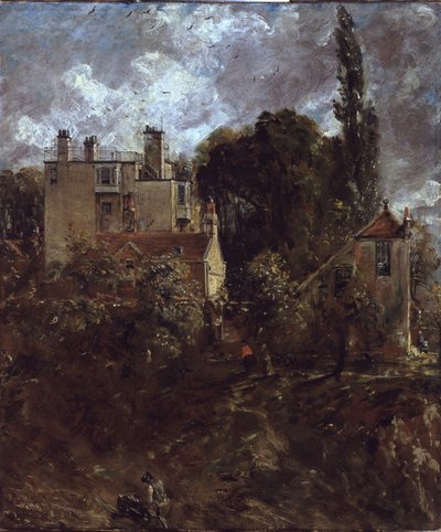 Das Haus des Admirals in Hampstead, genannt "The Grove" von John Constable