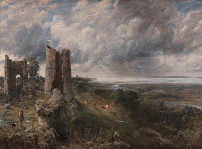 Hadleigh Castle, die Mündung der Themse - Morgen nach einer stürmischen Nacht von John Constable
