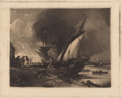 Blick auf den Orwell von John Constable