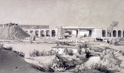 Hampstead Road Bridge, 5. Oktober 1836 von John Cooke Bourne