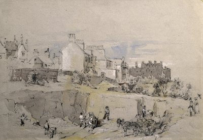 Park Street, Camden Town, ca. 1836-39 (Bleistiftzeichnung) von John Cooke Bourne