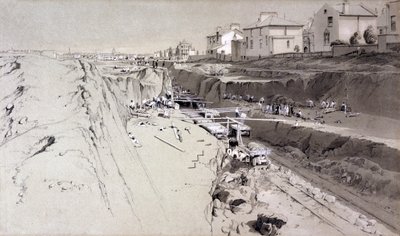 Park Village, 26. August 1836 von John Cooke Bourne