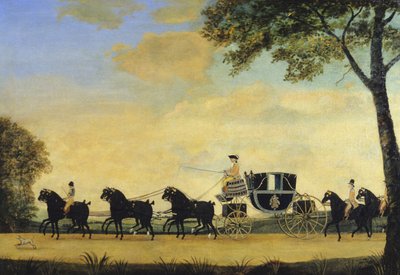 Die Kutsche des Marquess of Bath von John Cordrey