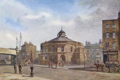 Verlorenes London: Die Surrey-Kapelle, Blackfriars Road von John Crowther
