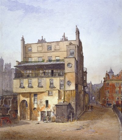 Ansicht eines Hauses, Cecil Street, Westminster, London, 1882 von John Crowther