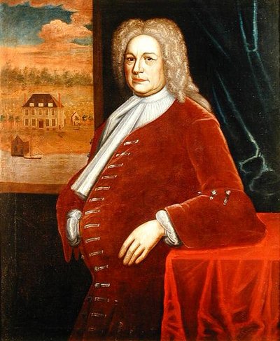 Porträt von Arent Schuyler von John Dawson Watson