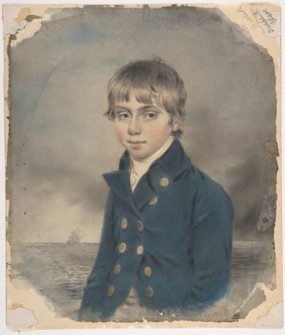 Erinnerungsbildnis eines jungen Seekadetten von John Downman