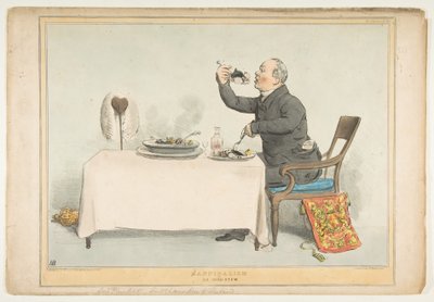 Kannibalismus oder ein irischer Eintopf, 5. August 1833 von John Doyle