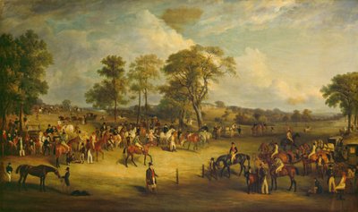 Heaton Park Rennen von John E. Ferneley