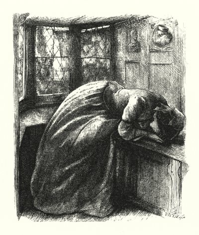 Mariana von John Everett (after) Millais
