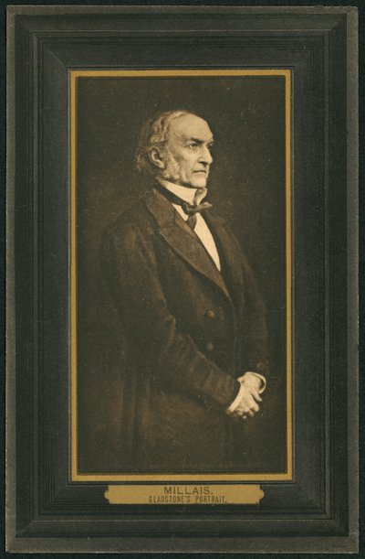 William Gladstone, britischer Premierminister von John Everett (after) Millais