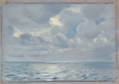 Meereslandschaft, Spätes 19. bis mittleres 20. Jahrhundert von John Everett