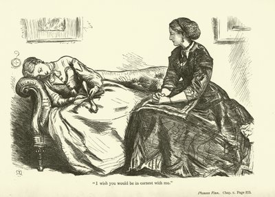 Illustration für Phineas Finn von Anthony Trollope von John Everett Millais