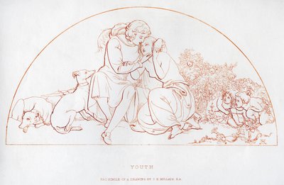 Jugend, 19. Jahrhundert von John Everett Millais