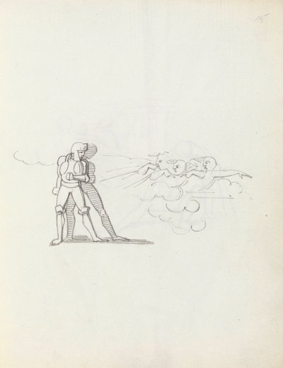 John Philip Kemble als Hamlet von John Flaxman