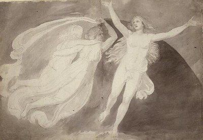Die Himmelfahrt einer Seele von John Flaxman