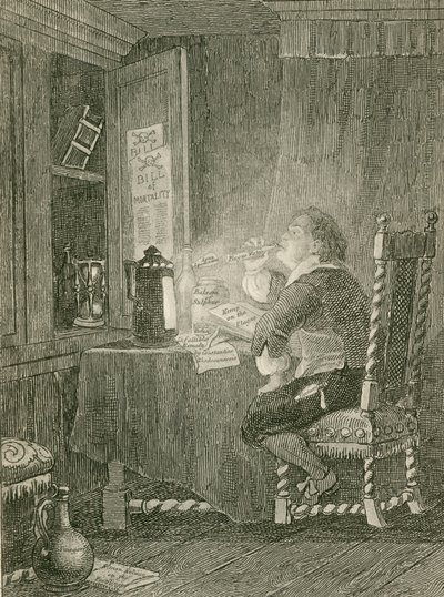 Blaize probiert die Pestmedikamente von John Franklin