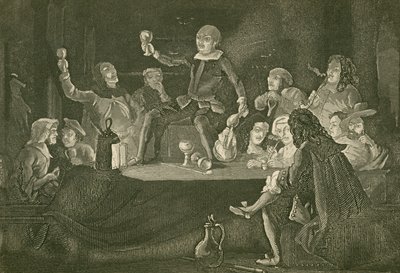 Das Gelage des Sargmachers von John Franklin