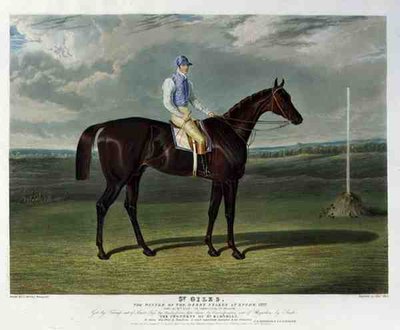 St. Giles, der Gewinner des Derby Stakes in Epsom von John Frederick Herring Snr