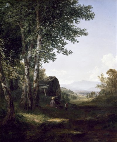 Fernsicht auf den Mansfield Mountain, Vermont von John Frederick Kensett