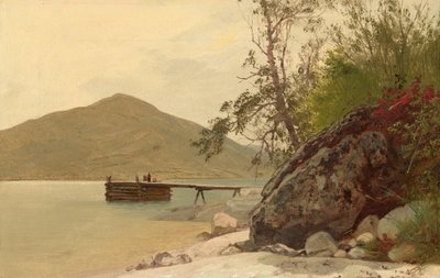 Landung am Sabbath Day Point, um 1853 von John Frederick Kensett