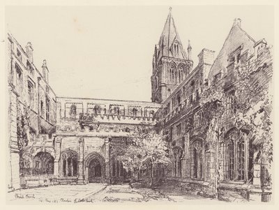 Christ Church Kreuzgänge von John Fulleylove