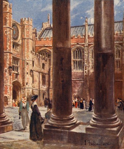 Clock Court, Hampton Court Palace von John Fulleylove