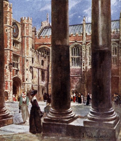 Clock Court, Hampton Court Palace, Richmond upon Thames, London von John Fulleylove
