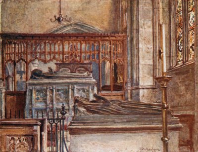 Crosby-Denkmäler in der Kirche von Great St. Helen