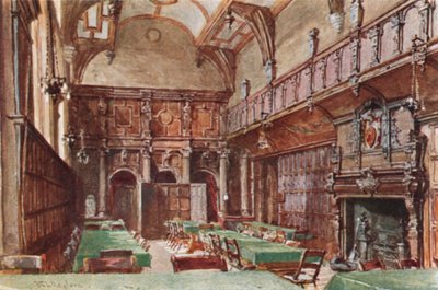 Elisabethanische Halle im Charterhouse von John Fulleylove