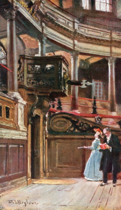Innenraum des Sheldonian Theaters von John Fulleylove