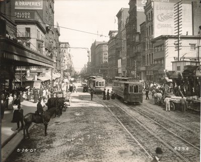 Market Street, östlich von der 10., Philadelphia von John Gibb Smith