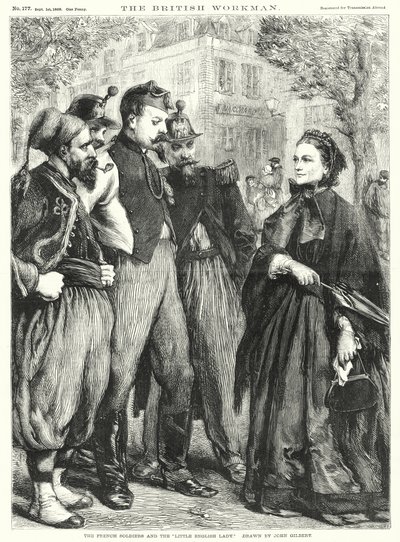 Die französischen Soldaten und die 