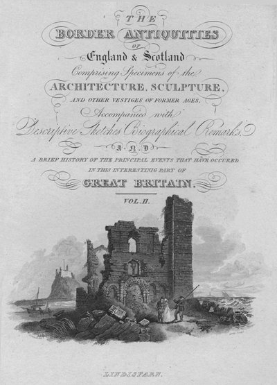 Frontispiz - Lindisfarn, 1814 von John Greig
