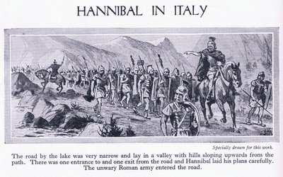 Hannibal in Italien, um 1950 von John Harris Valda