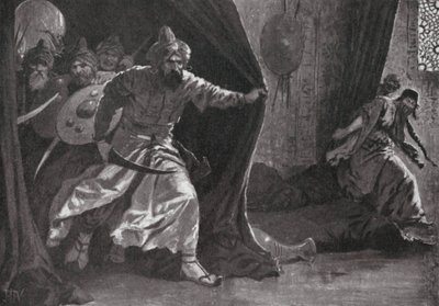 Aufstand der königlichen Garde in Damaskus von John Harris Valda