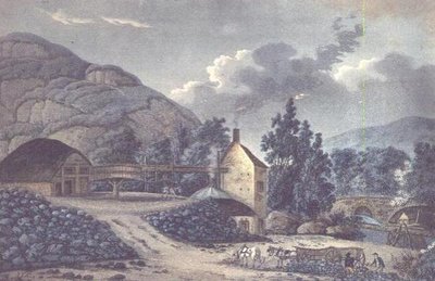 Kohlewerke - eine Ansicht in der Nähe von Neath in Glamorganshire, Südwales von John Hassell