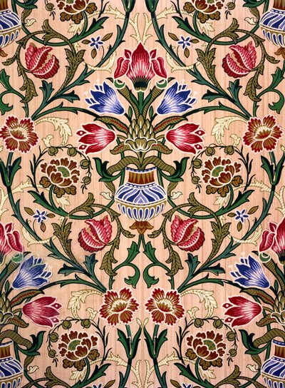 Einzelstiel-Tapetendesign, 1905 von John Henry Dearle
