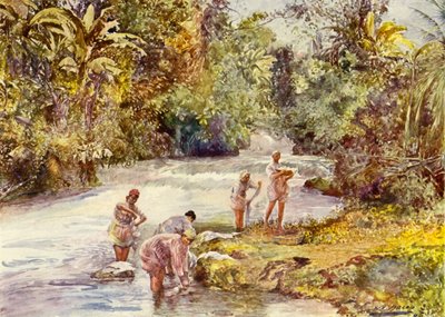 Der White River, Jamaika von John Henry Frederick (after) Bacon