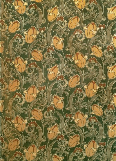 Tulpen, Entwurf für The Silver Studio von John Illingworth (attr. to) Kay
