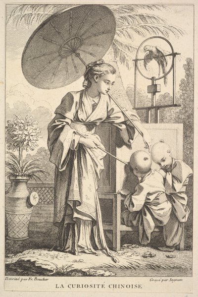 Chinesische Kuriositäten, 1741-63 von John Ingram
