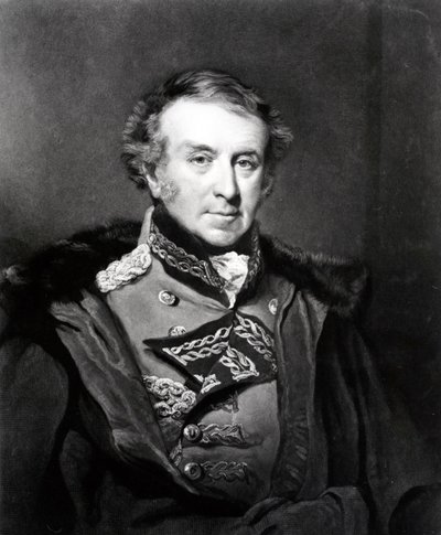Porträt von Sir Hew Whitefoord Dalrymple, 1831 von John Jackson