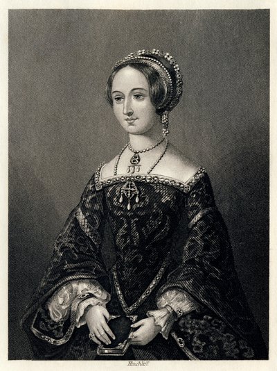 Marguerite de Navarre, Königin Gemahlin von Heinrich II. von Navarra von John James Hinchcliff