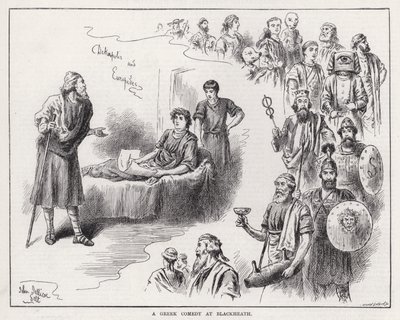 Eine griechische Komödie in Blackheath von John Jellicoe