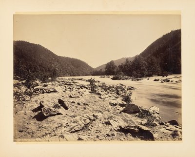 Berginsel, French Broad, North Carolina von John K. Hillers