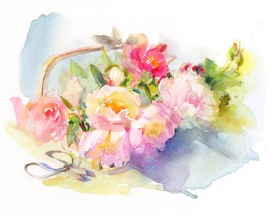 Garten Stillleben von John Keeling