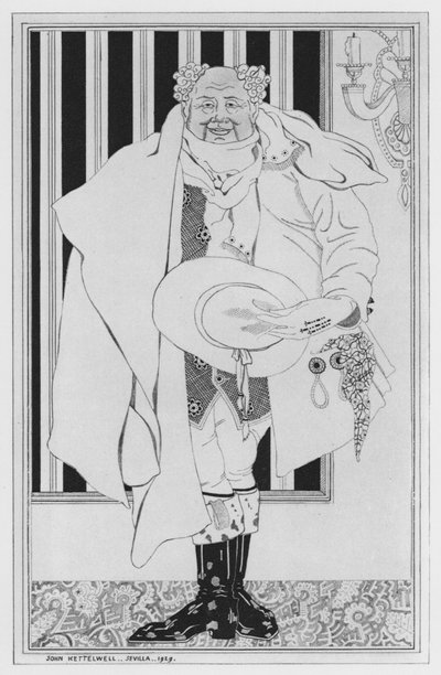 Illustration für Der Lauf der Welt von William Congreve von John Kettelwell