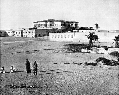 Palast und Harem, Alexandria, Ägypten, 1893 von John L. Stoddard